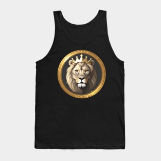 Regal Lion with Crown no.13 Tank Top